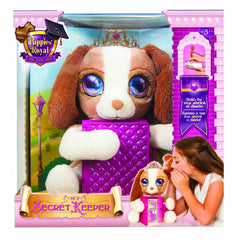 Jucarie de plus interactiva Intek, Catelus Royal Puppy cu jurnal secret