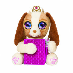 Jucarie de plus interactiva Intek, Catelus Royal Puppy cu jurnal secret