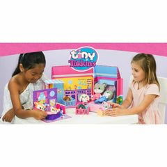Jucarii Teddy Bear Toys de Plus Tiny Tukkins cu Casa de Joaca