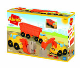 Set Camion constructii cu remorca Ecoiffier