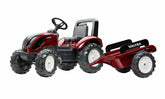 Tractor Falk Valtra rosu