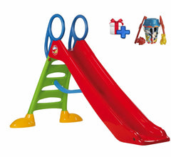 Tobogan mare,Dohany rosu cu set de nisip