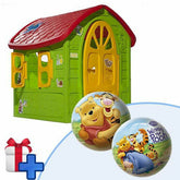 Casuta de joaca de exterior pentru copii Dohany cu o minge cadou