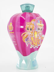 Mini papusa cu accesorii in sticluta