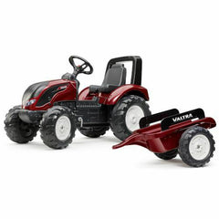 Tractor Renault Valtra S4 cu Remorca si Pedale