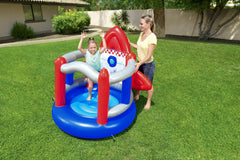 Centru de joaca gonflabil racheta 155x142x145 cm Bestway 52286