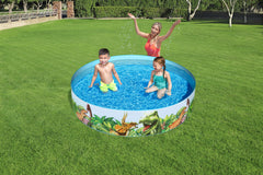 Piscina copii cu perete rigid 183x38 cm, Bestway 55022