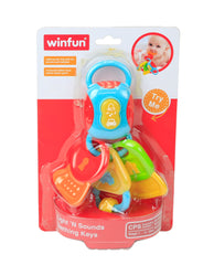 Jucarie Winfun - breloc chei cu sunete si lumini