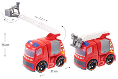 Masinuta de pompieri cu scara extensibila Mochtoys