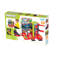 Parcare cu trei nivele cu masinuta, Mochtoys