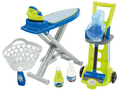 Carucior de curatenie cu masa de calcat, 3in1 CleanHome, Ecoifiier, 1762