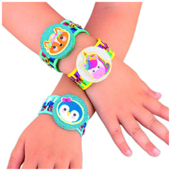 Set creativ bratari cu panglici, Galt