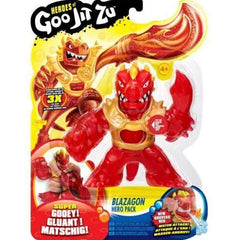 Figurina elastica Goo Jit Zu, dragon Blazagon, 20cm, 3 ani+