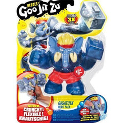 Figurina elastica Goo Jit Zu, elefantul Gigatusk, 3 ani+