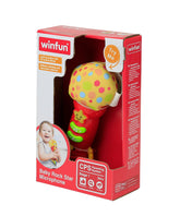 Jucarie microfon pentru bebelusi rock star, Wimfun, 0722