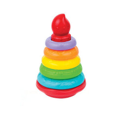 Turn Winfun cu cercuri colorate, pentru copii, in forma de tort