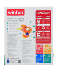 Jucarie Dino cu functia de schimbare a vocii si lumini, Winfun, 2400