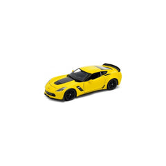 Macheta Auto Welly 1:24 Chevrolet Corvette Z06 Galben (2017), 24085