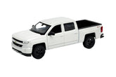 Macheta auto Chevrolet Silverado, alb, 1:24 Welly, 24083W
