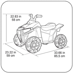 Quad Feber, electric, pentru copii, 12541