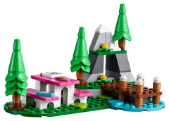 LEGO® Friends Furgonetă de camping și barcă cu pânze 41681
