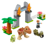 LEGO® DUPLO® Evadarea dinozurilor T. rex și Triceratops 10939