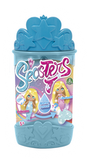 Mini papusa sirena colectibila, Seasters, EAT00000, albastru