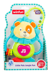 Jucarie leu cu sunete pentru bebelusi, Winfun, 0154