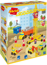 Joc de construit, Constructori cu macara, Publics Works Crane Abrick Ecoiffier, 2999