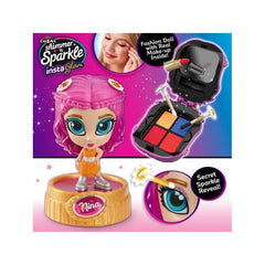 Set de infrumusetare CRA Z ART Shimmer and Sparkle, colectia Instaglam, machiaj pentru fetite in forma de papusa Nina cu par mov, 3 ani+