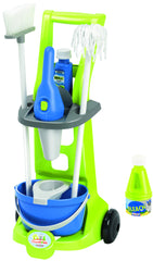 Set Ecoiffier Curatenie Carucior cu Accesorii si Aspirator de Mana, 1769