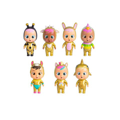 Mini papusa Cry Babies Golden Edition cu accesorii, IMC, 93348