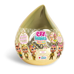 Mini papusa Cry Babies Golden Edition cu accesorii, IMC, 93348