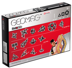 Geomag set magnetic 68 piese Black & White, 012