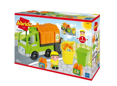 Joc de construit autogunoiera Abrick Écoiffier cu sofer, 3350