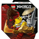 LEGO NINJAGO - Set de lupta epica Kai contra Skulkin 71730, 61 piese