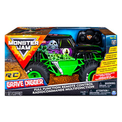Masinuta Monster Jam RC - Grave Digger, scara 1:15