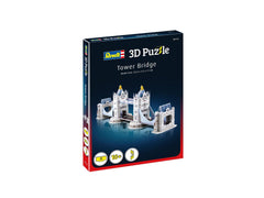 Puzzle 3D Revell - Tower Bridge, 32 piese, 325x75x110mm, 10+ ani R00116