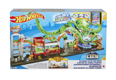 Set de joaca Hot Wheels - Color Reveal, Ultimate Octo Car Wash