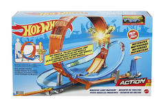 Set de joaca Hot Wheels Massive Loop Mayhem - Bucla uriasa