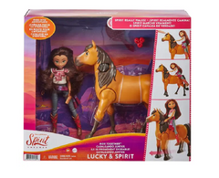 Papusa Lucky si poneiul Spirit, Mattel GXF95