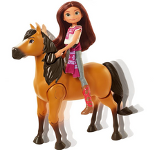 Papusa Lucky si poneiul Spirit, Mattel GXF95