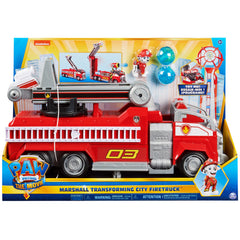Masina de pompieri Paw Patrol - The Movie, Marshall City Firetruck, 6060444
