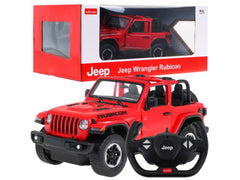 Masina RC 1:14 Jeeg Wrangler, Rosu, 79400