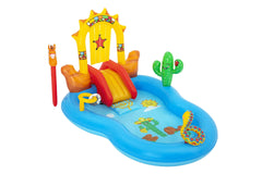 Centru de joaca gonflabil Bestway Wild West Play Center 264 x 188 x 140cm, 53118