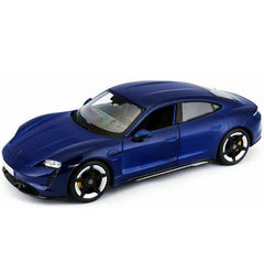 Macheta Porsche Taycan Turbo S Bleumarin - 1/24 Bburago BB20001-21098