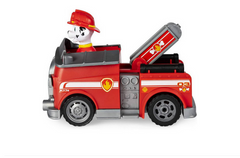 Set figurina cu vehicul RC Paw Patrol - Marshall, Fire Truck