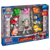 Set 8 Figurine Paw Patrol Rescue Knights Figure Gift Pack,10cm- 6062122