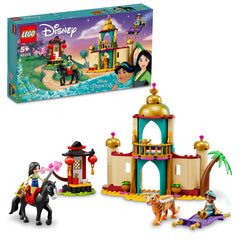 LEGO® Disney - Aventura lui Jasmine si Mulan 43208, 176 piese
