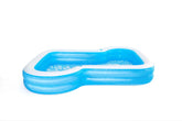 Piscina gonflabila de familie cu suport pentru pahare 305 x 274 x 46 cm, BW 54321